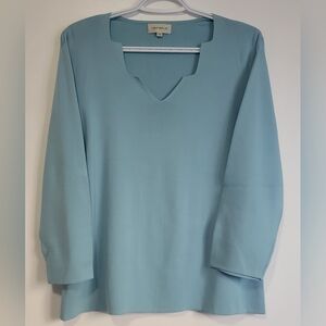 Laura Plus Long Sleeve Top 1X